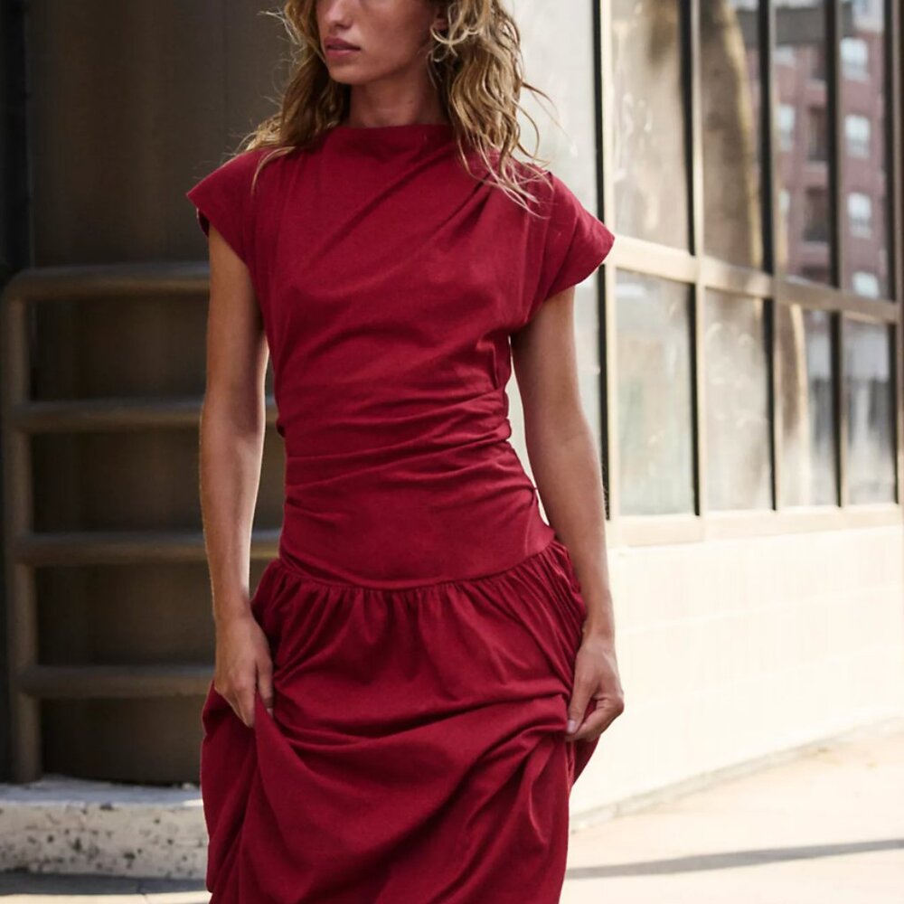 Sorella Drop-Waist Midi